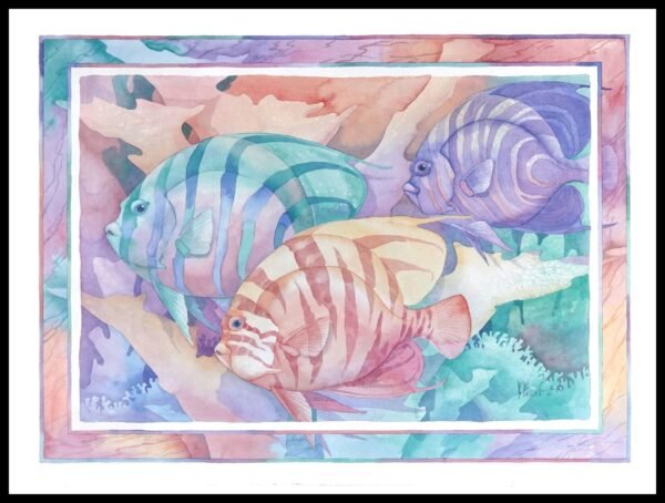 PBD 1301 Zebra Angel Fish